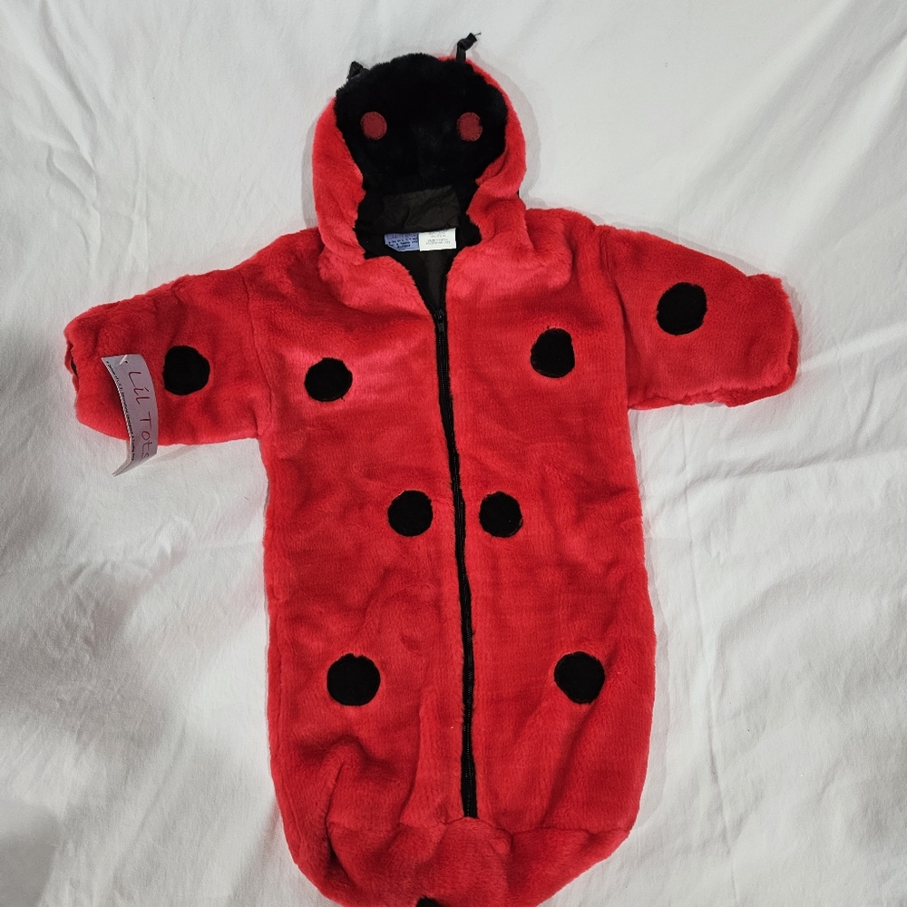 Halloween Baby Ladybug Bunting Outfit